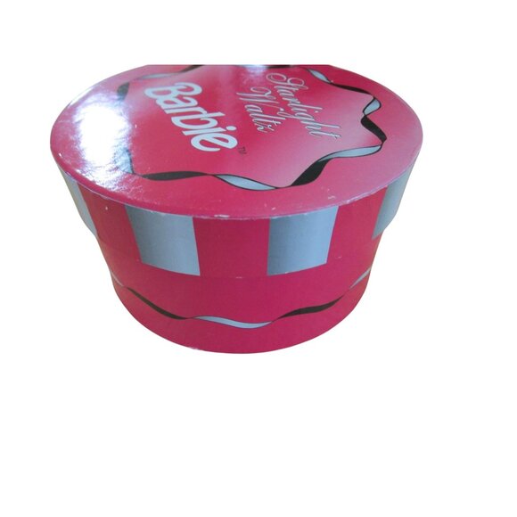 Vintage Barbie Starlight Waltz Watch Pink Leather Strap Box By Relic 1995 Works - Picture 9 of 16